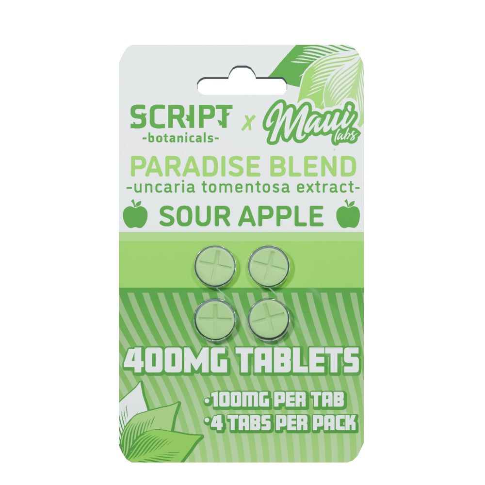 Sour Apple 100mg Blister Pack