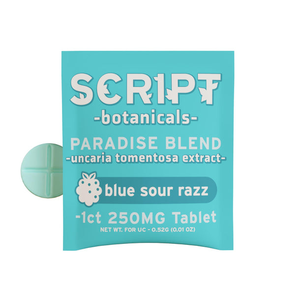 Blue Sour Razz 250mg Single Pack